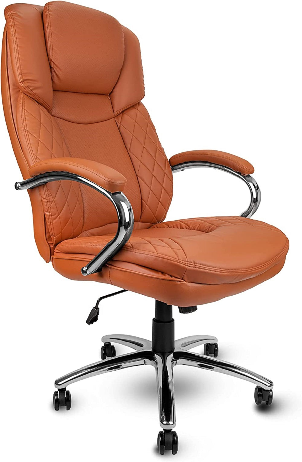 Managerial Big and Tall Executive Office Chair Camel Brown – kowsa-7