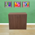 Hinge Double Door Credenza – 800W x 600D x 750H (Lockable)