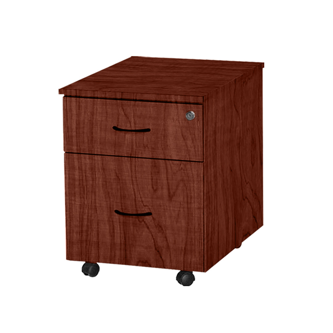 Mobile Desk Shell Desk shell with 2 drawers mobile pedestal - Etimo – kowsa-7