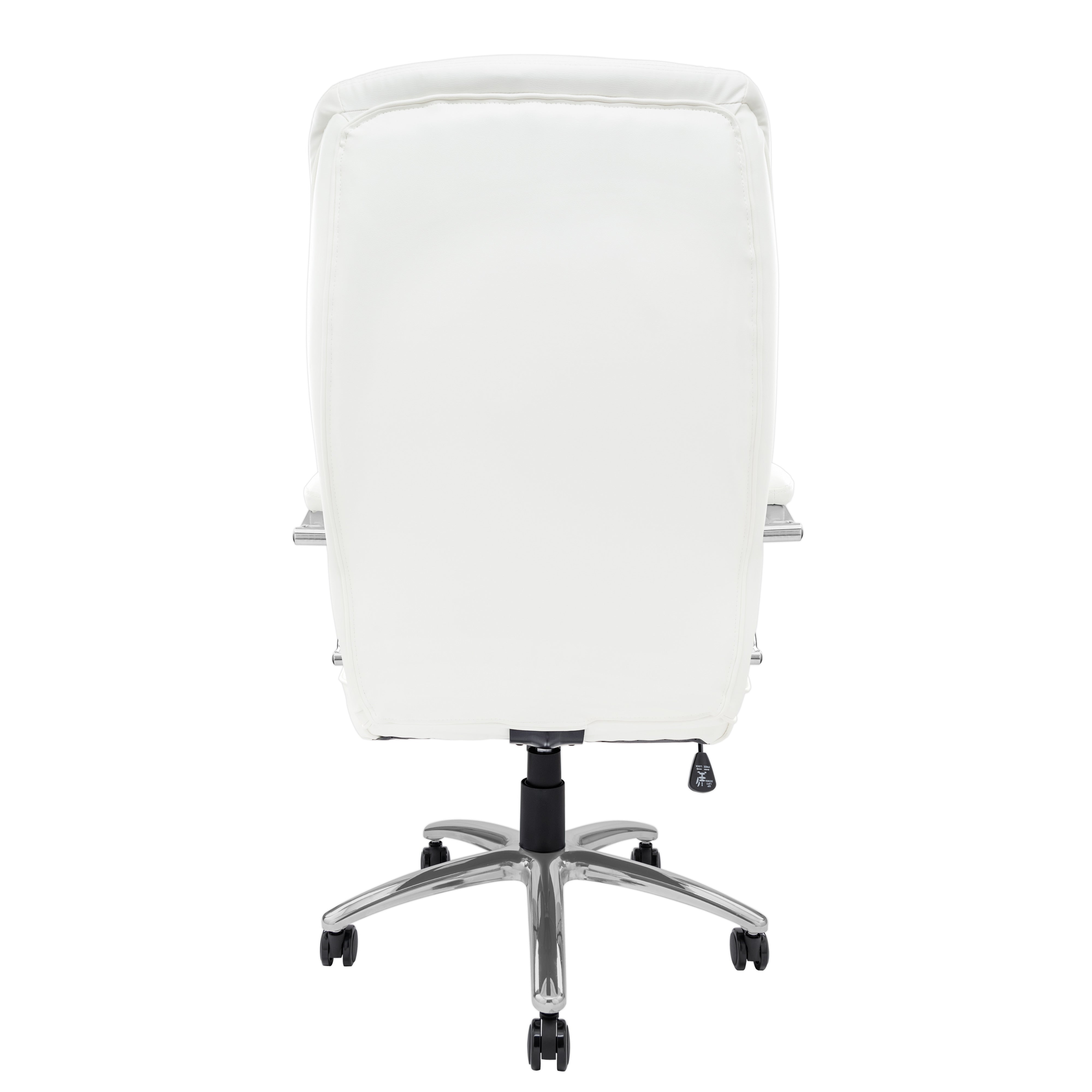 High Back Big and Tall Heavy Duty Executive Office Chair - White