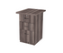Desk Height Pedestal, 2 Drawer + Deep filer, top lock - Cannero