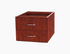 2 Drawer Fixed pedestal, (NO LOCK) - Etimo