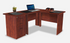 Cluster Workstation with 3 drawers desk height pedestal - Etimo