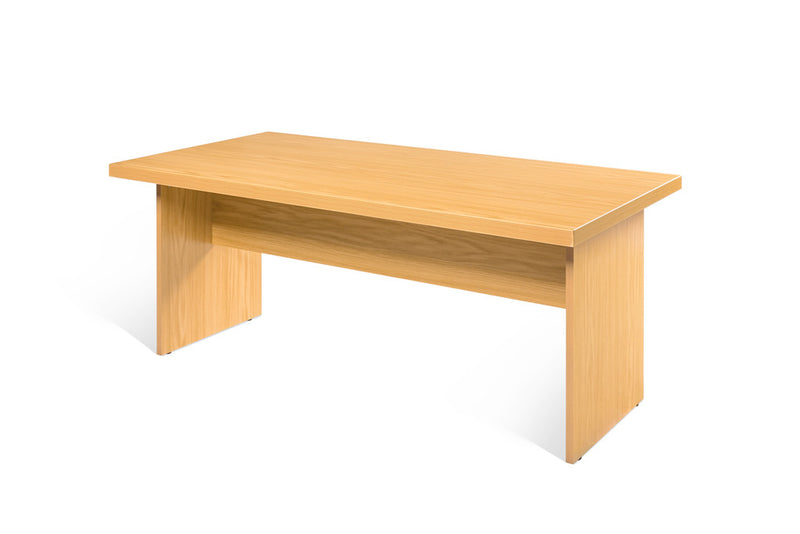 oak wood office coffee table