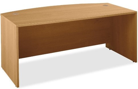 Super150 Bow Top Desk 1800x800 Oak