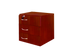 3 DRAWER FIXED PEDESTAL ROYAL MAHOGANY