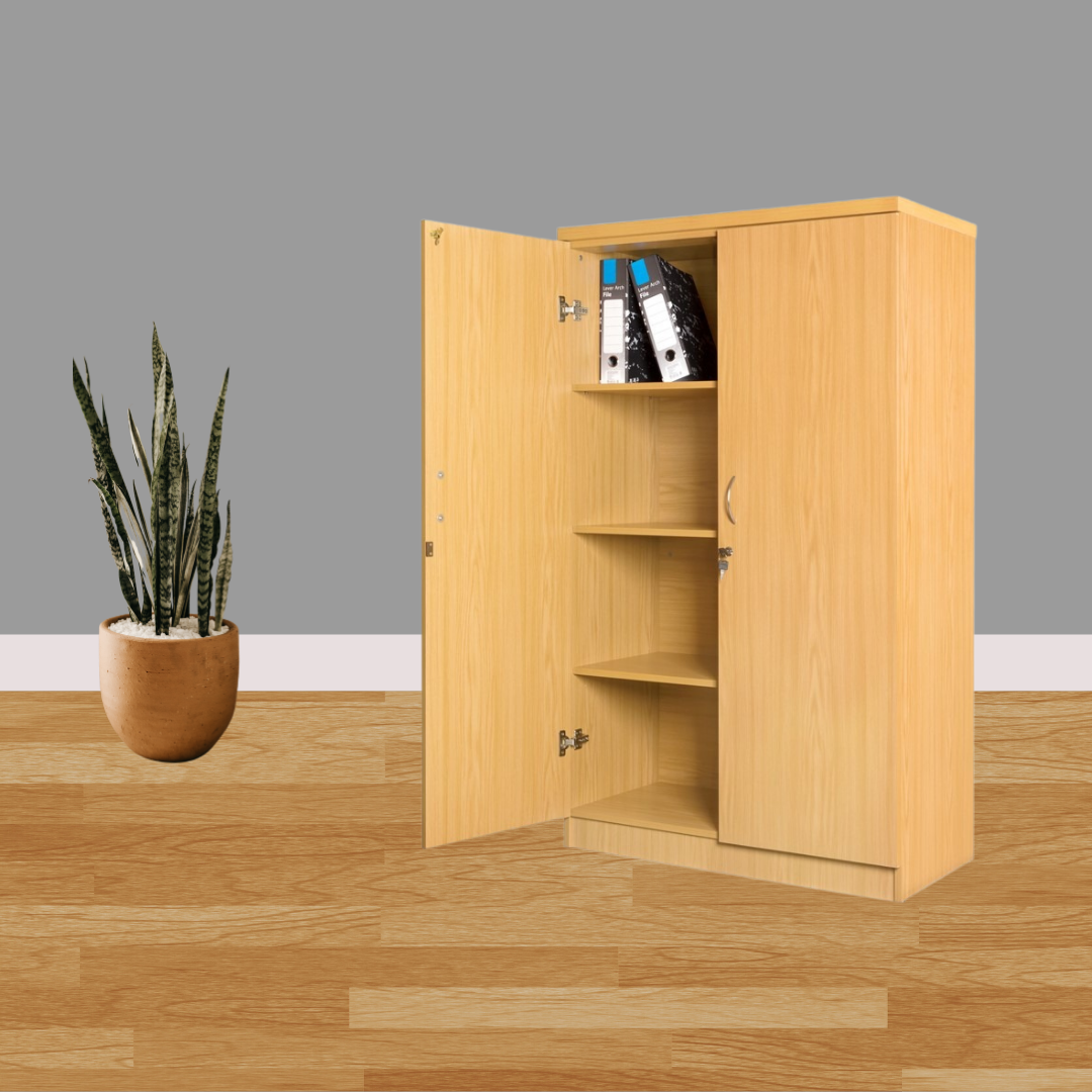 STATIONERY CABINET OAK 1500