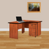3 DRAWER MOBILE PEDESTAL CHERRY